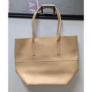 Capaccioli Cream Genuine Leather Purse